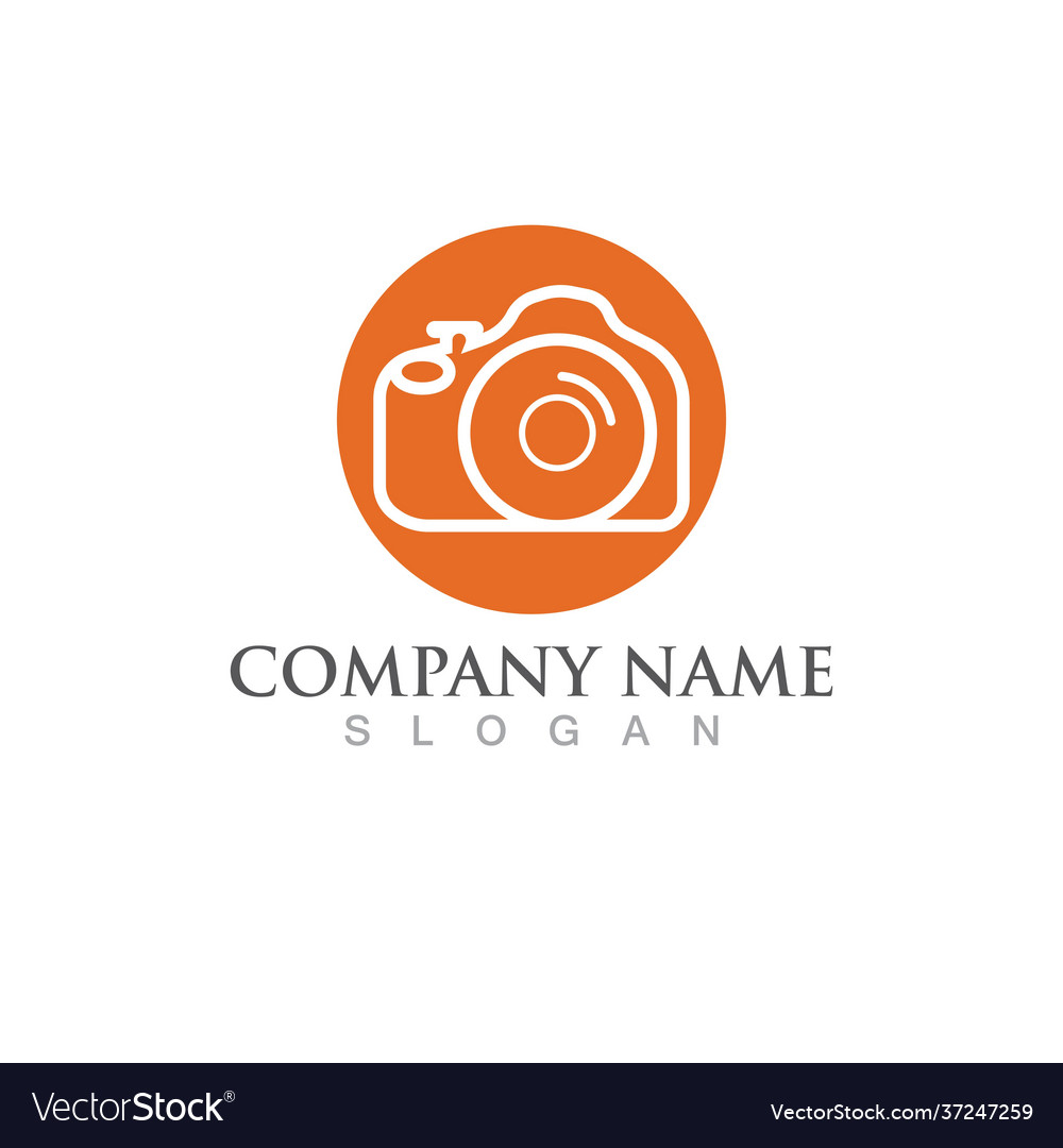 Camera logo and symbol image Royalty Free Vector Image