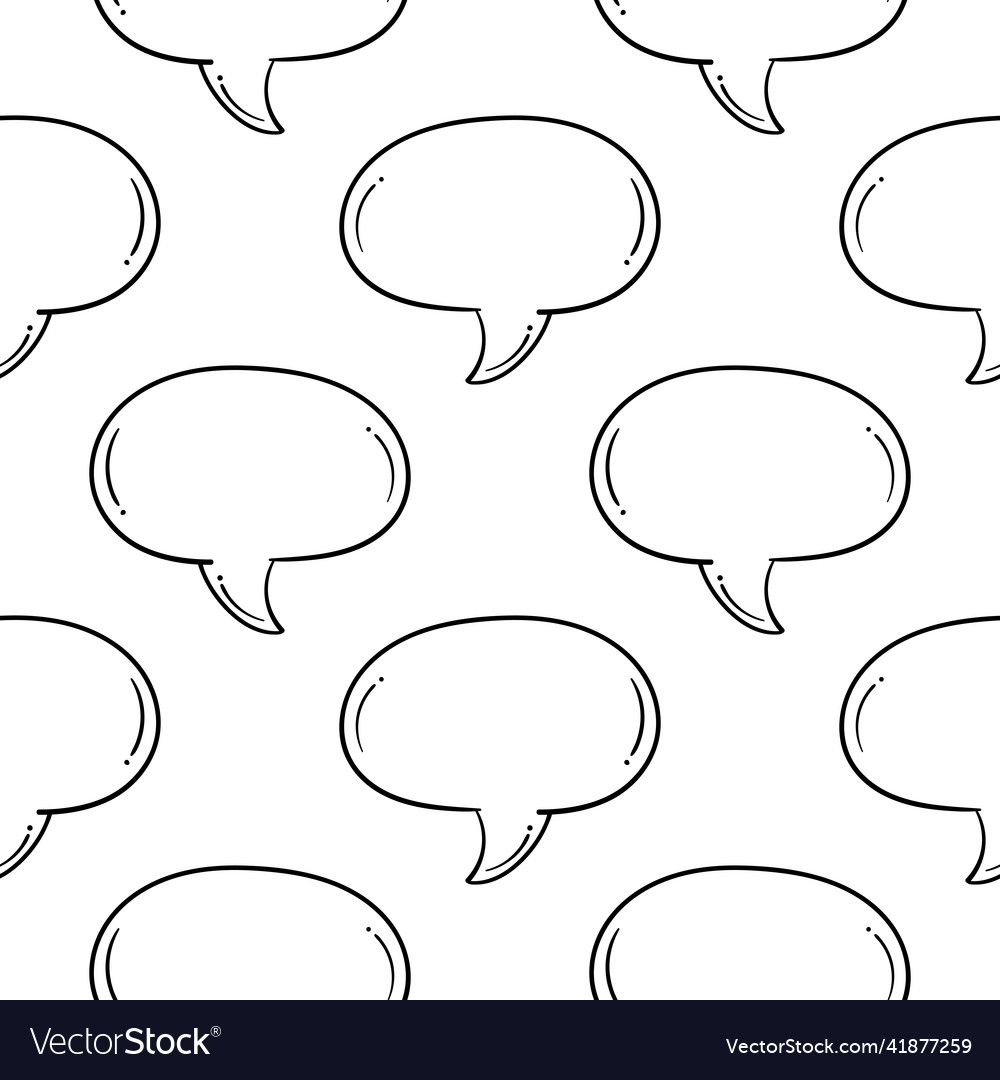 Hand drawn seamless pattern text box 2
