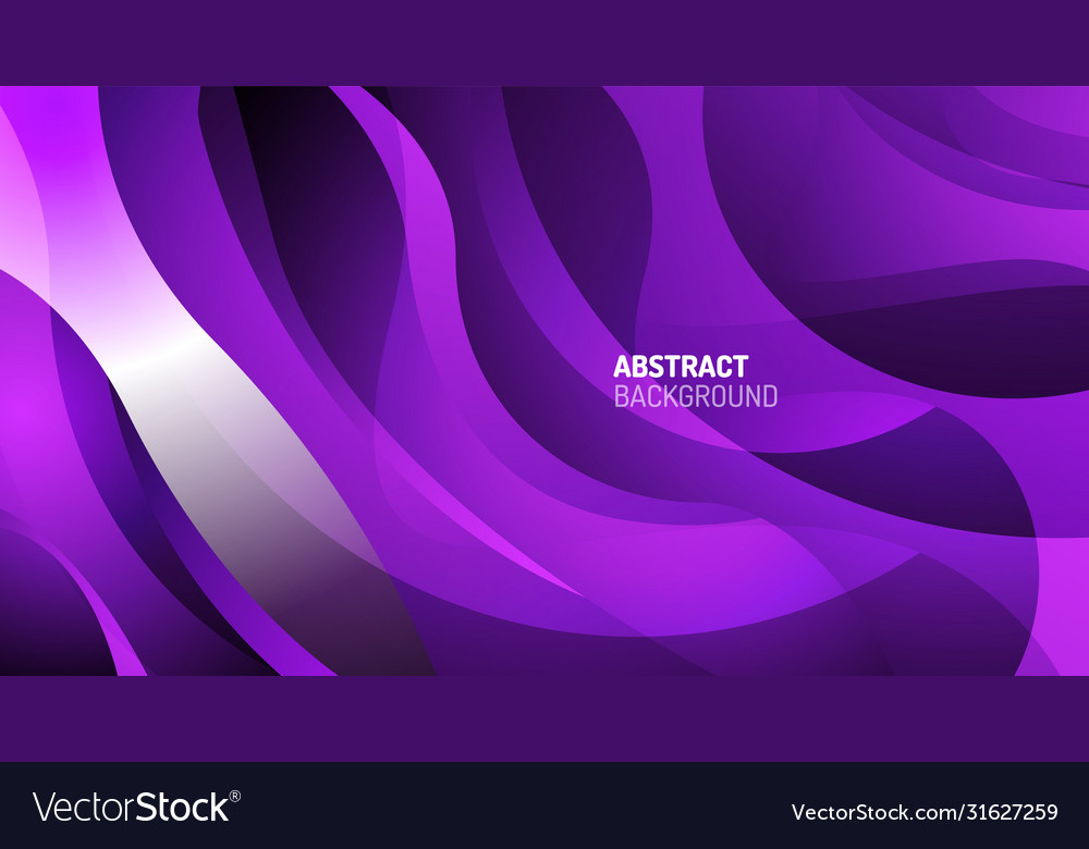 Wave pattern fluid gradients abstract lines vector image Wave pattern fluid gradients abstract lines