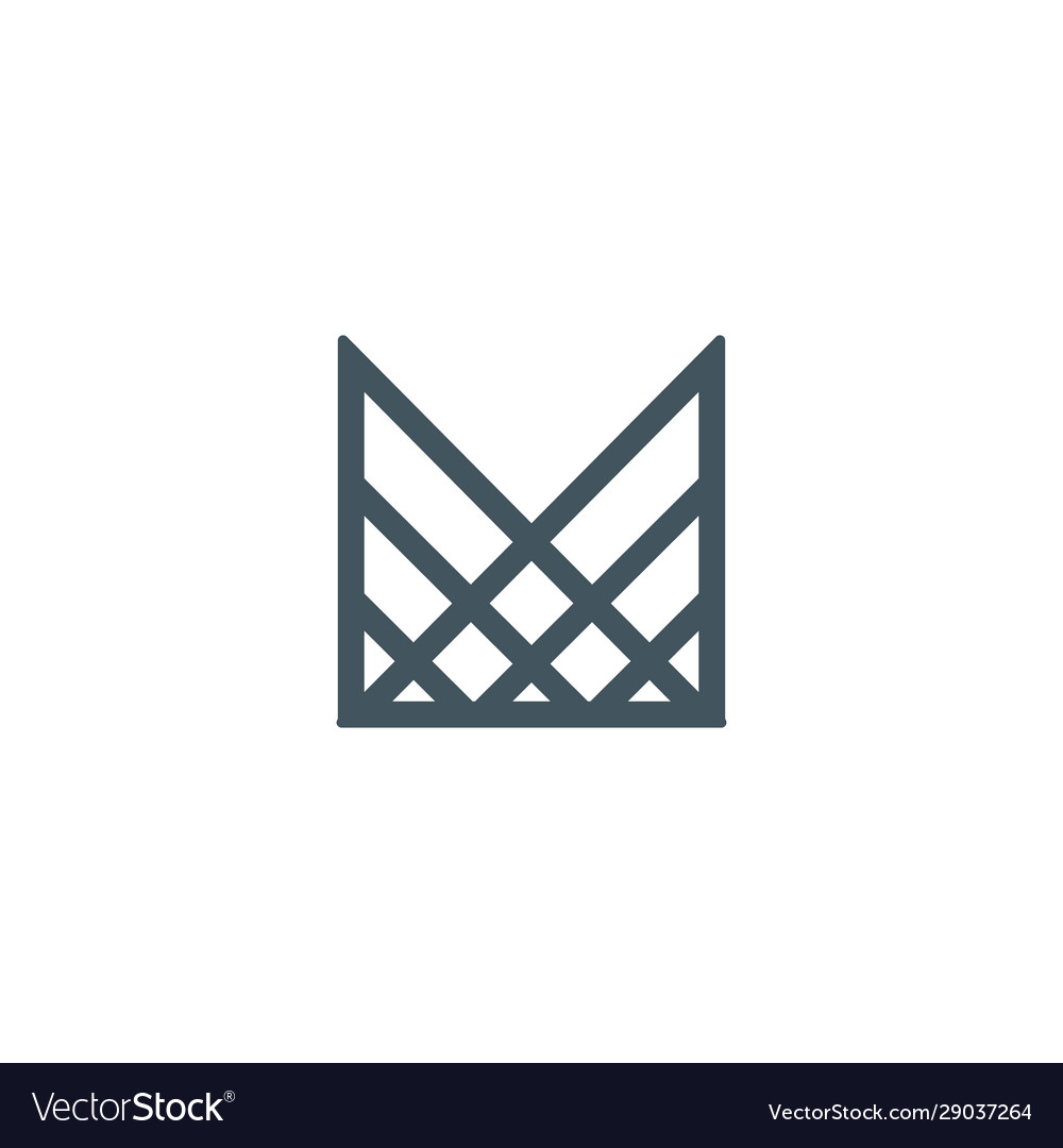 Creative letter m logo design