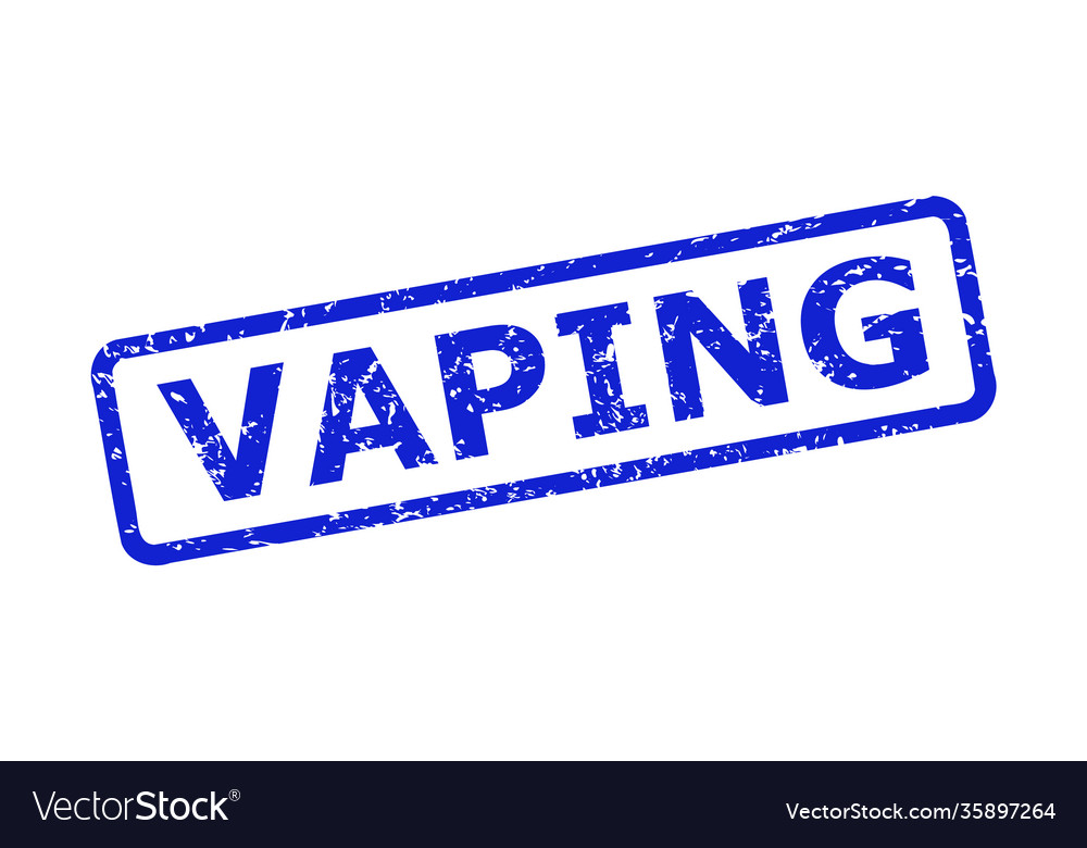 Vaping seal with corroded texture and rounded