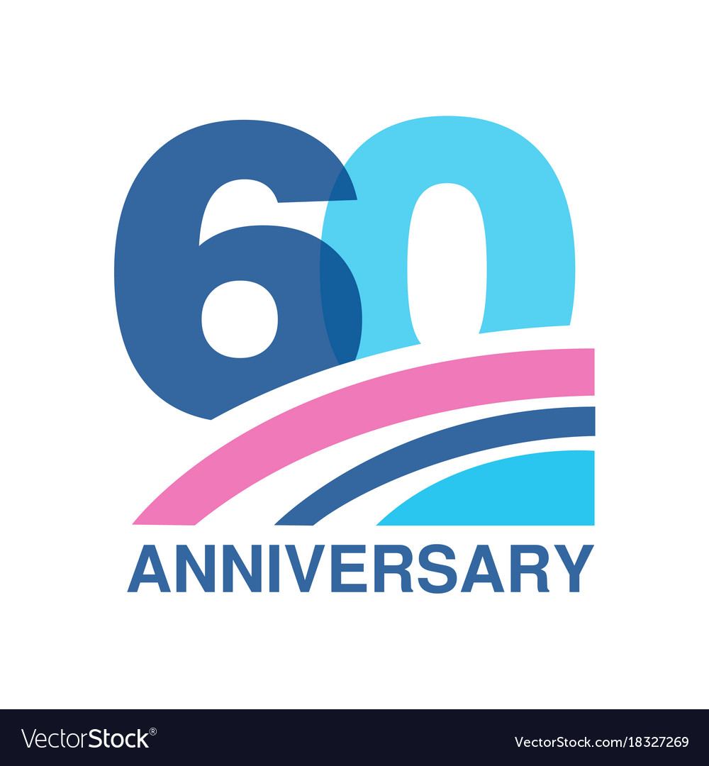 930+ 60th Anniversary Logo Illustrations, Royalty-Free Vector