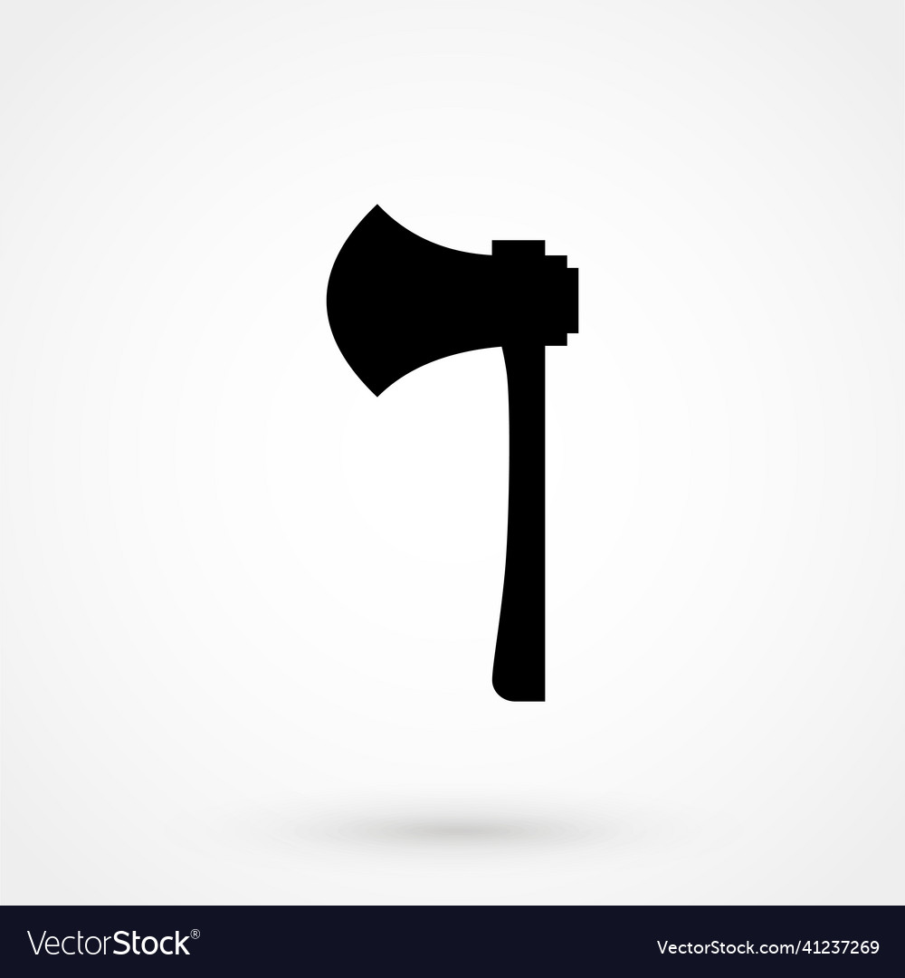 Axe icon Royalty Free Vector Image - VectorStock