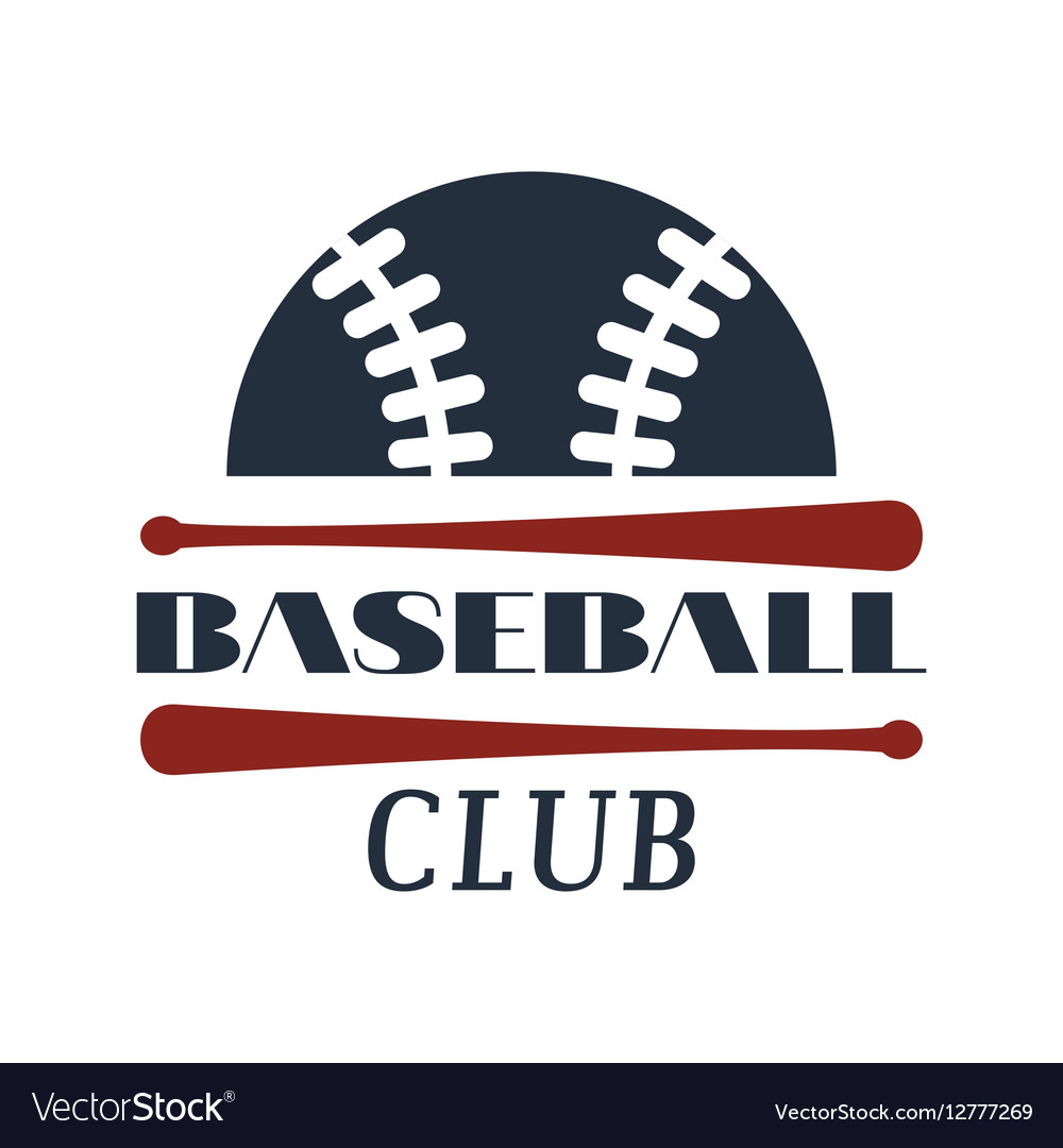 Baseball tournament professional badge Royalty Free Vector