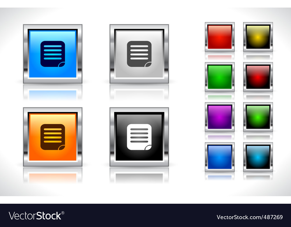 Buttons for web design