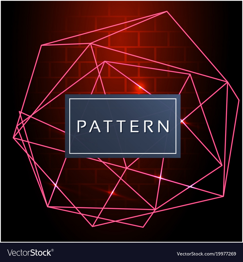 Modern bright abstract pattern background with red