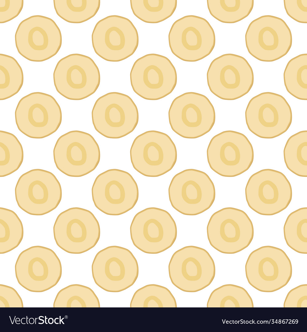On theme pattern plant parsnip vector image On theme pattern plant parsnip