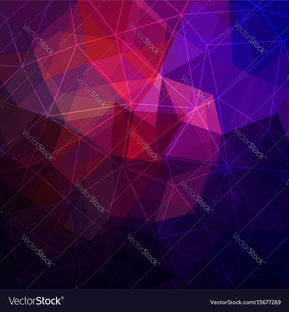 Triangular abstract background