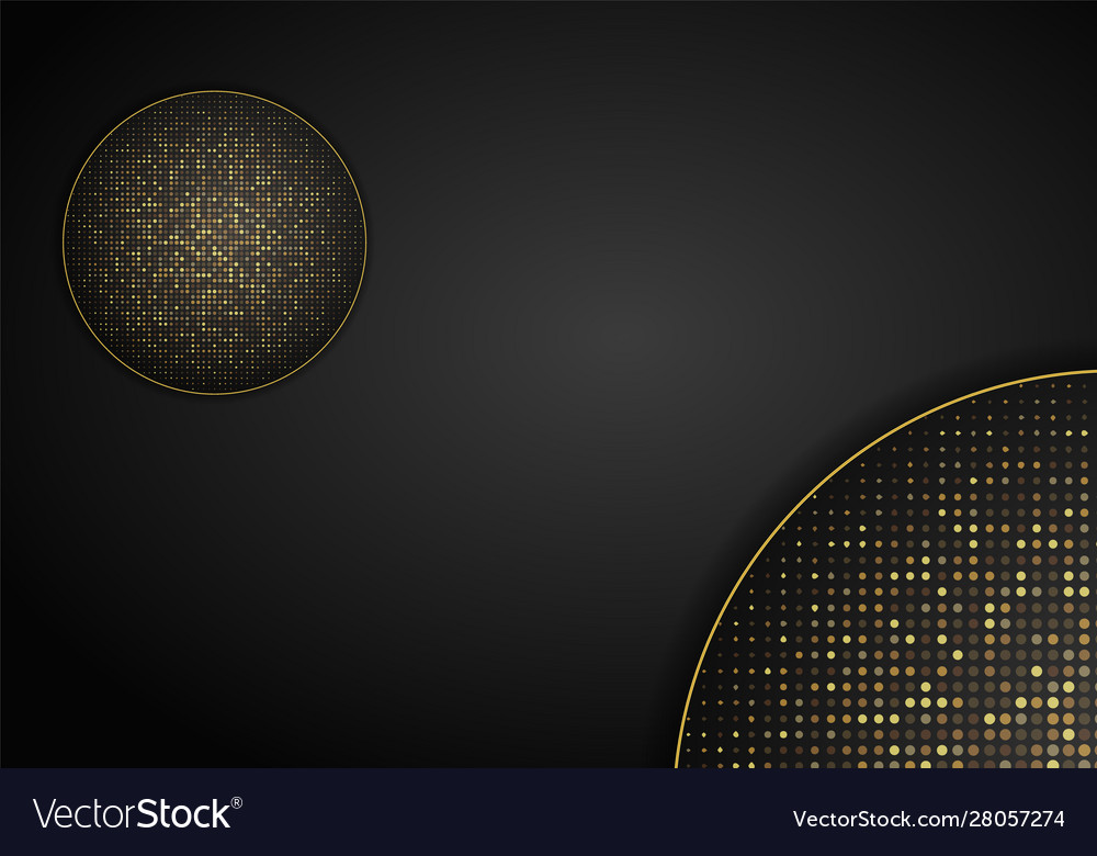 Abstract modern dark background with overlap vector image Abstract modern dark background with overlap