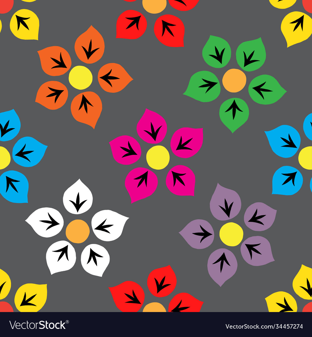 Abstract patterns seamless color doodle sketch vector image Abstract patterns seamless color doodle sketch