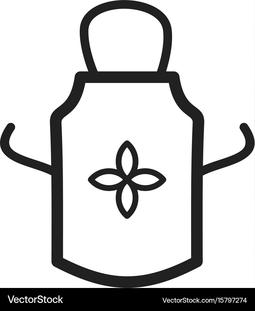 Apron Royalty Free Vector Image - VectorStock