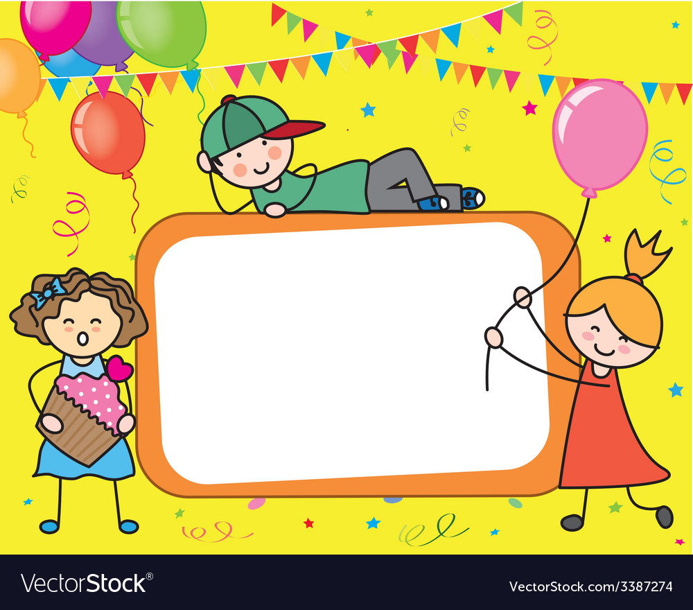 Birthday card Royalty Free Vector Image - VectorStock