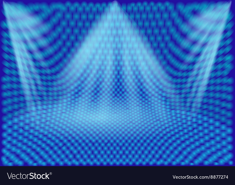 Blaue Bühnenleuchten Hintergrund