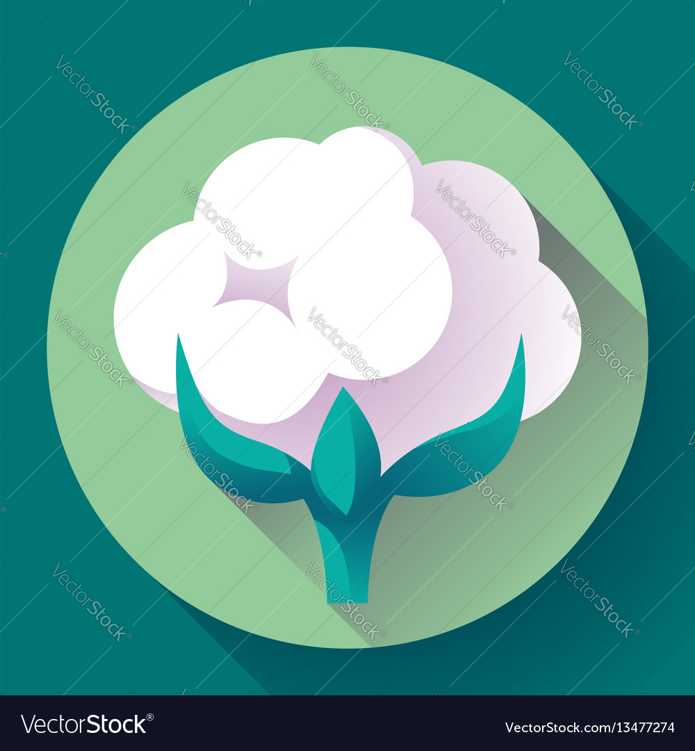 Cotton Flower Icon