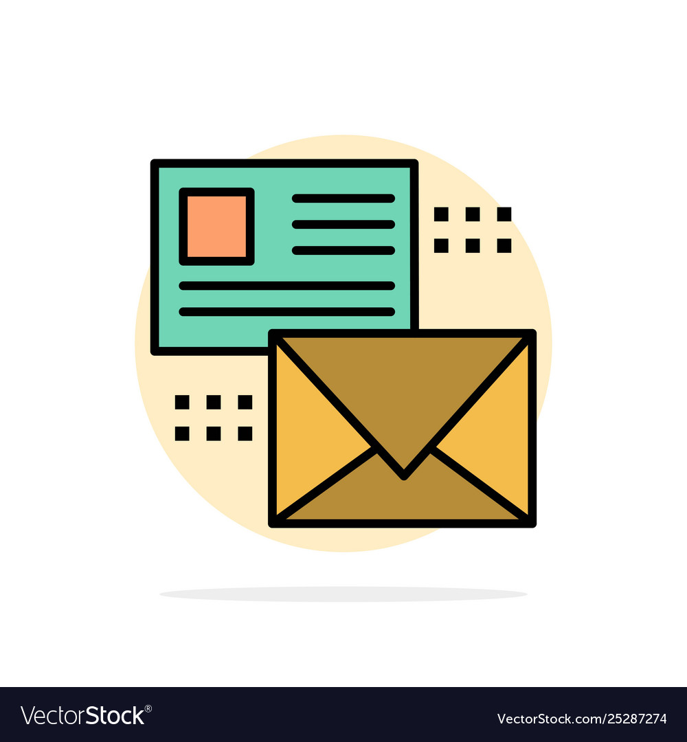 Mailing conversation emails list mail abstract Vector Image Mailing conversation emails list mail abstract