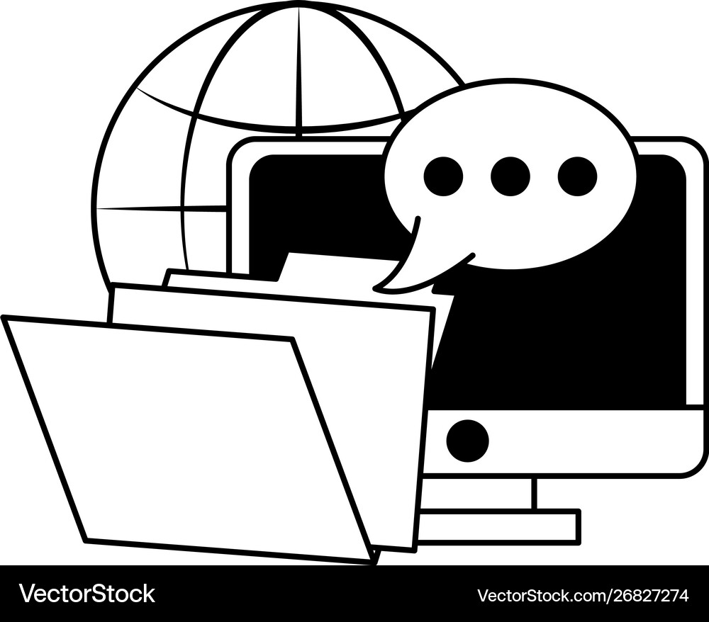 Technology device cartoon Royalty Free Vector Image