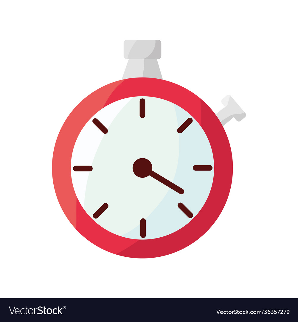 Chronometer timer watch isolated icon
