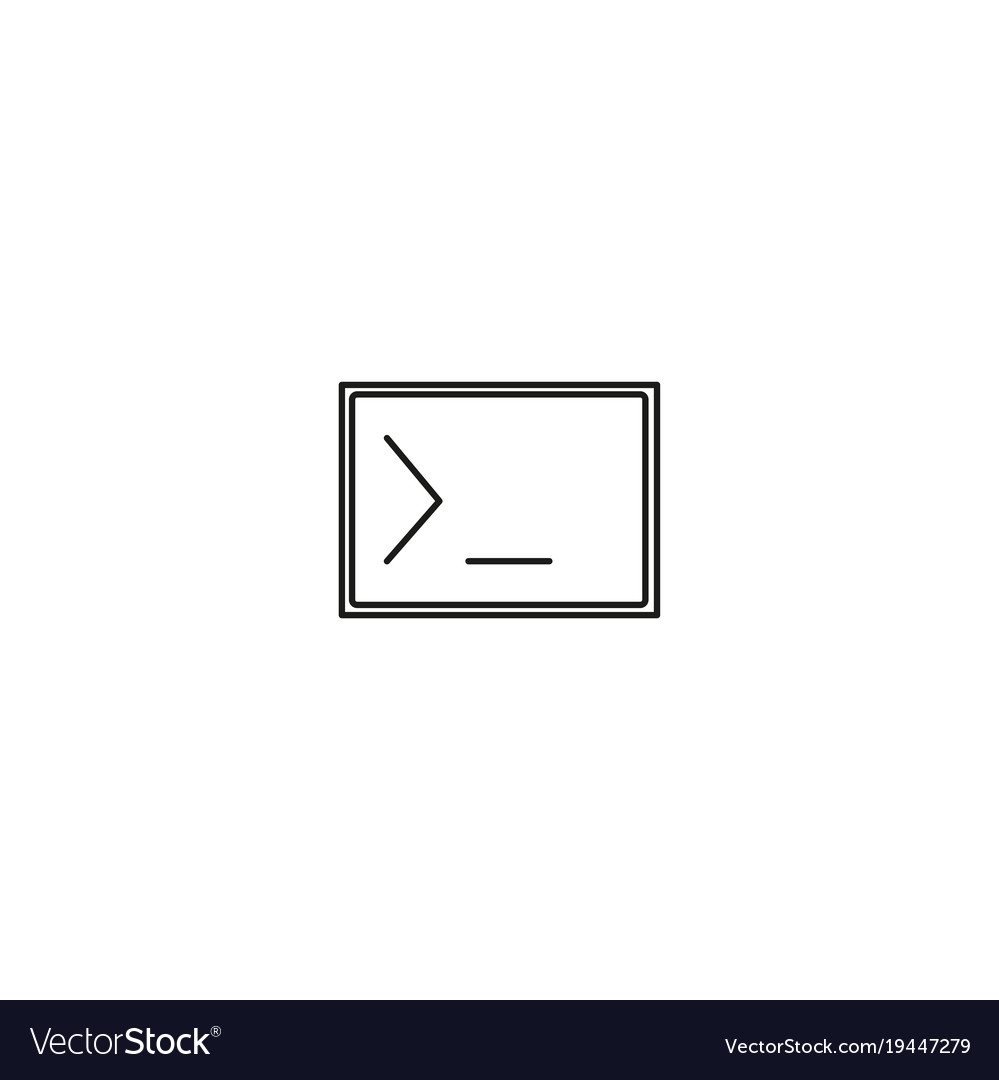 Code line icon