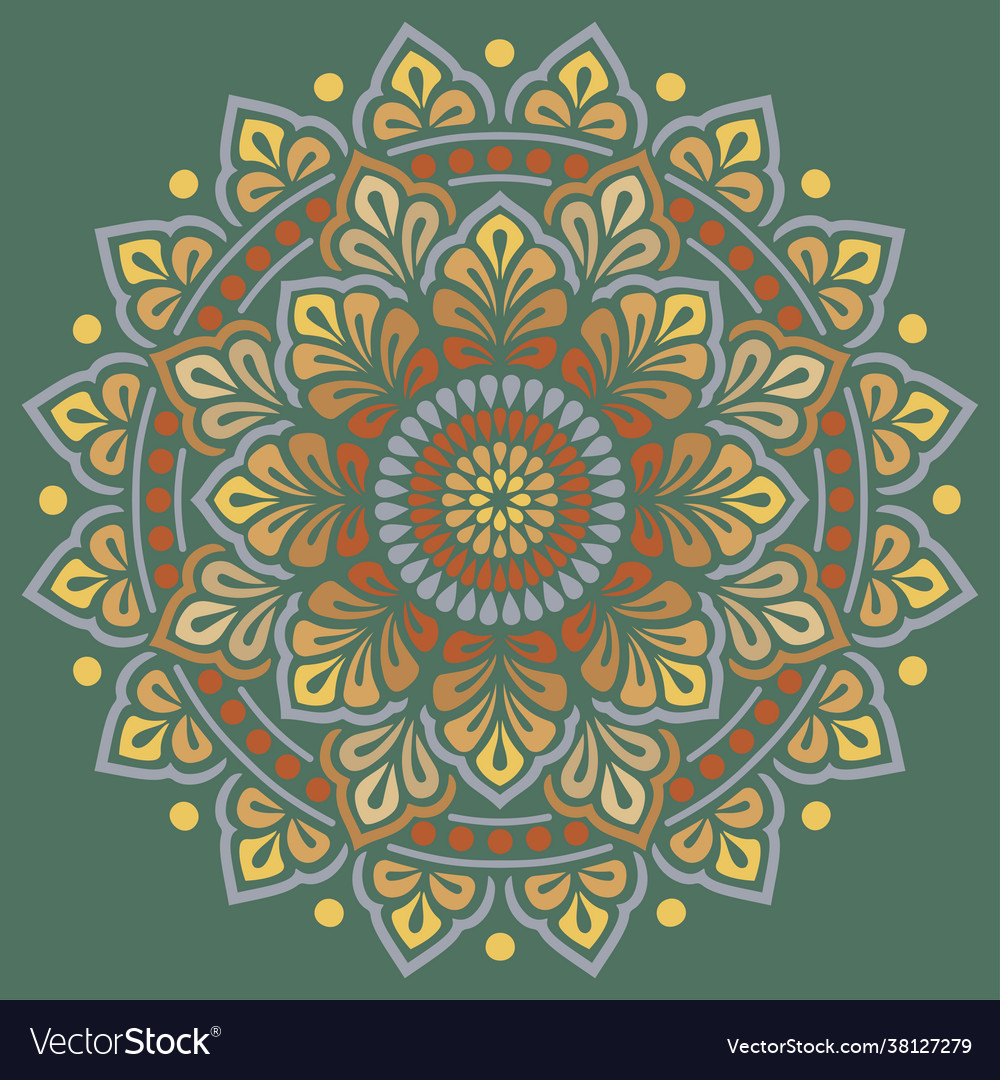 Mandala Muster Farbe Schablonen Doodles Skizze gut