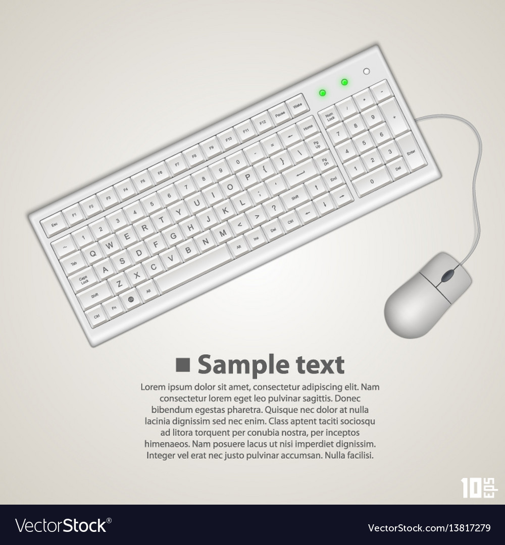 Modern Keyboard and Mouse Setup