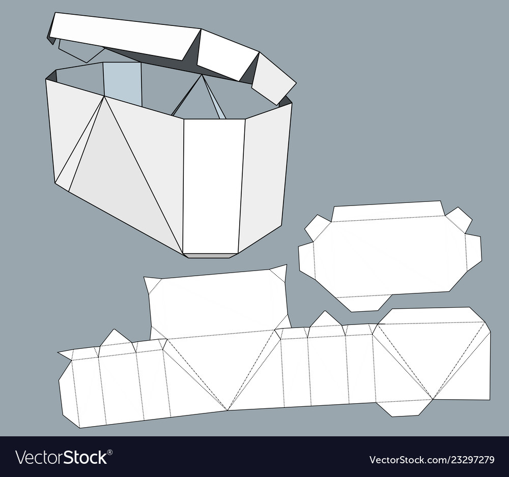 Packaging for gifts goods and food vector image Packaging for gifts goods and food