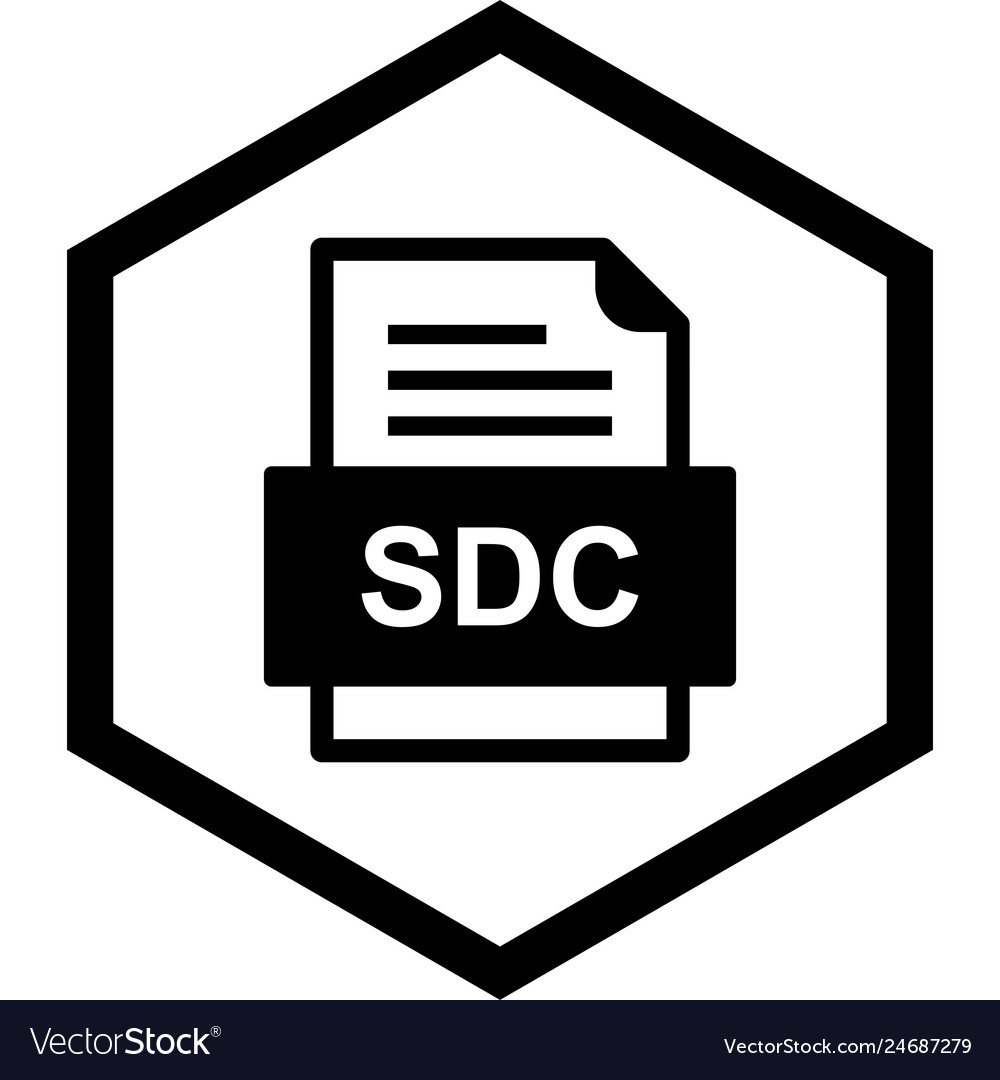 Sdc file document icon