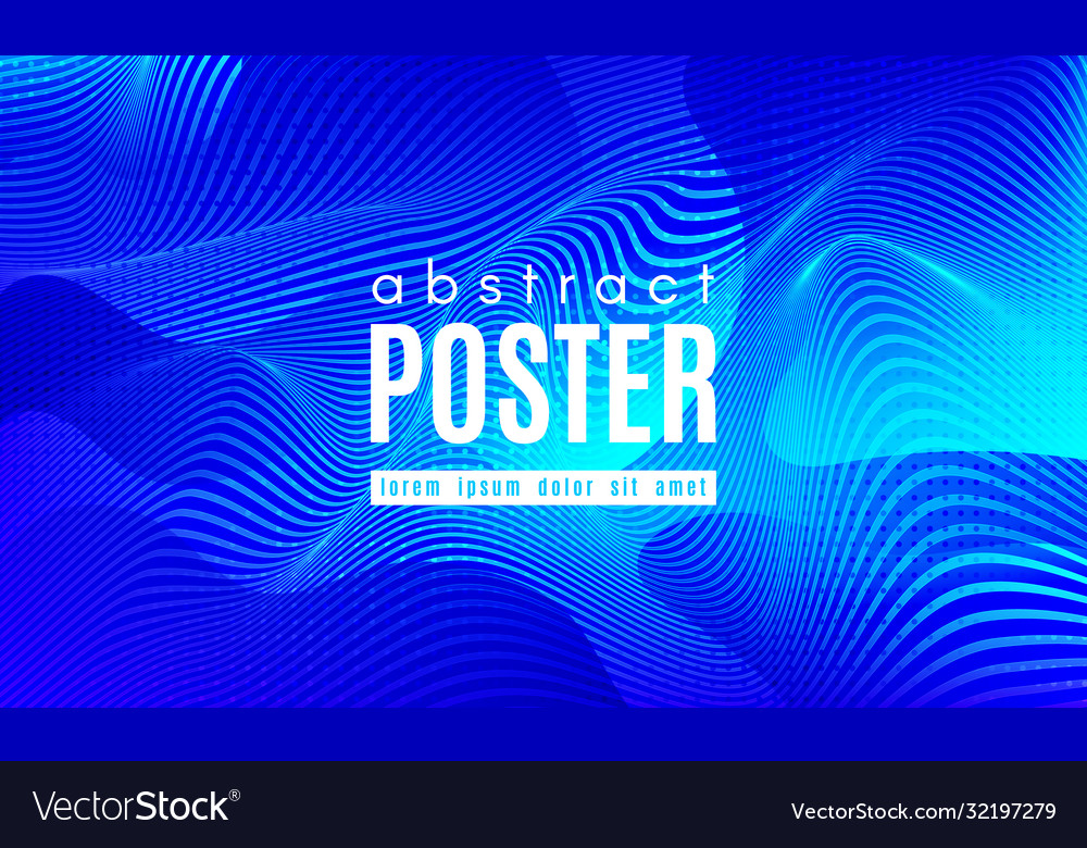 Wave abstract background with color fluid shapes vector image Wave abstract background with color fluid shapes