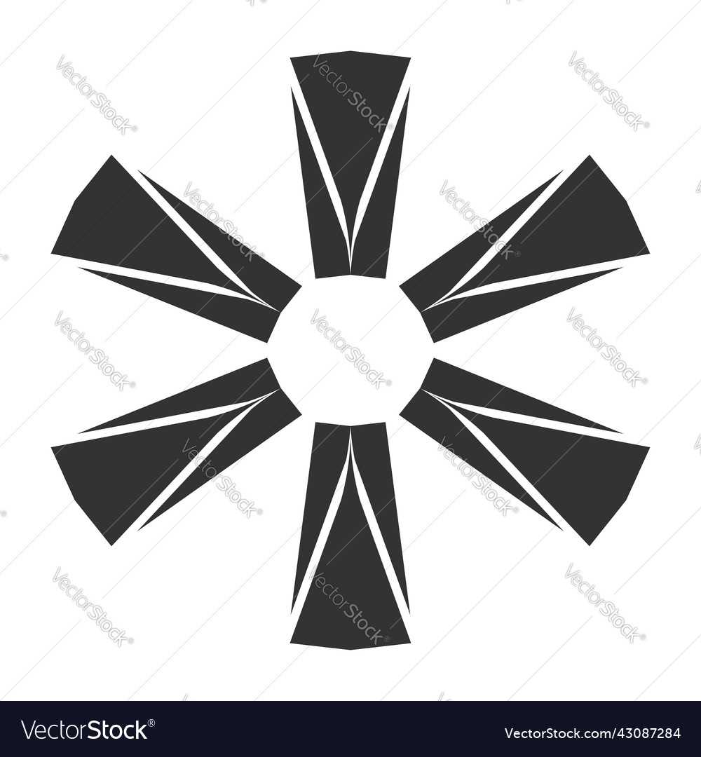 Simple motif mandala shape element circular round