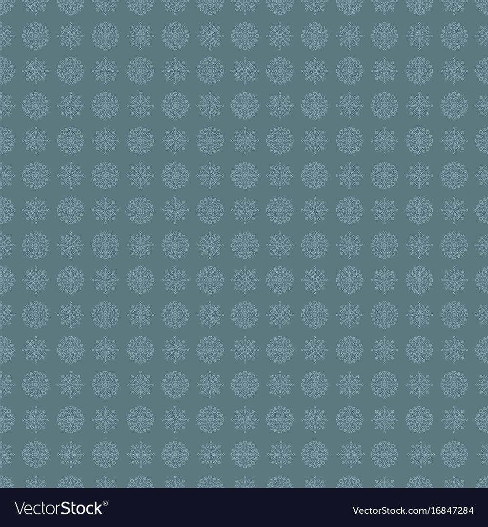 Snowflakes seamless pattern colorful image