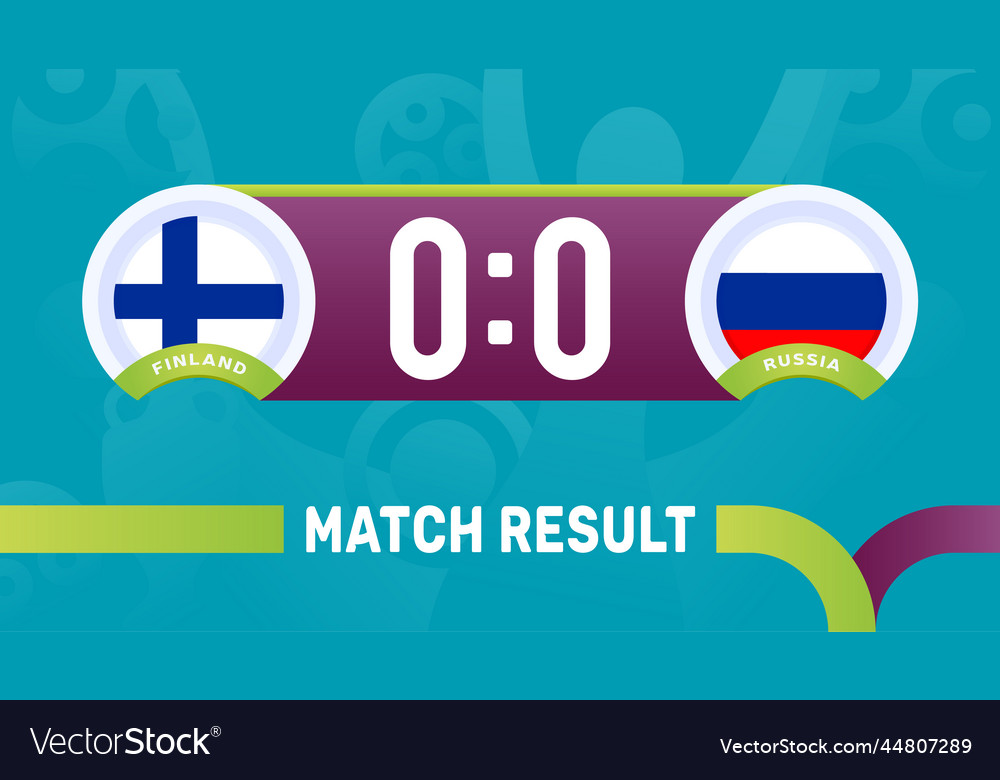 Finland vs russia match result european football