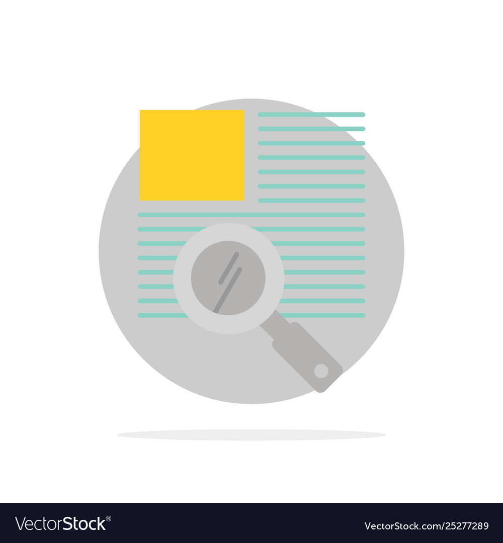 Line text zoom reading abstract circle background