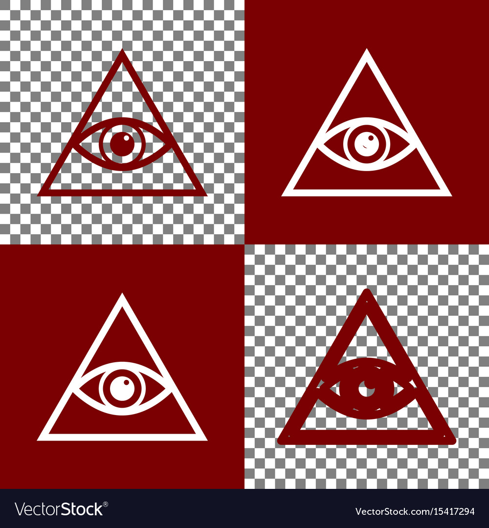 Alle sehen Auge Pyramide Symbol freemason