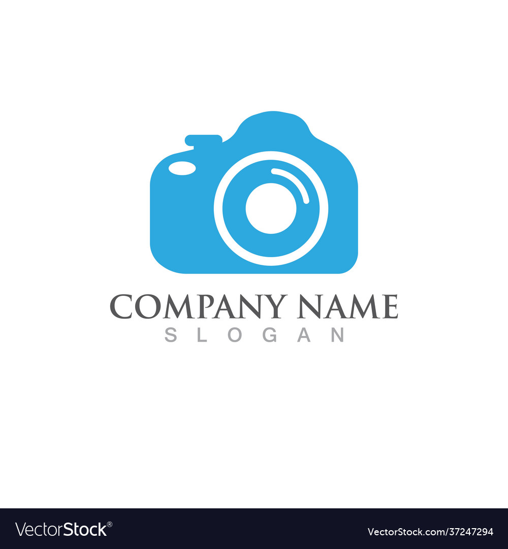 Camera logo and symbol image Royalty Free Vector Image