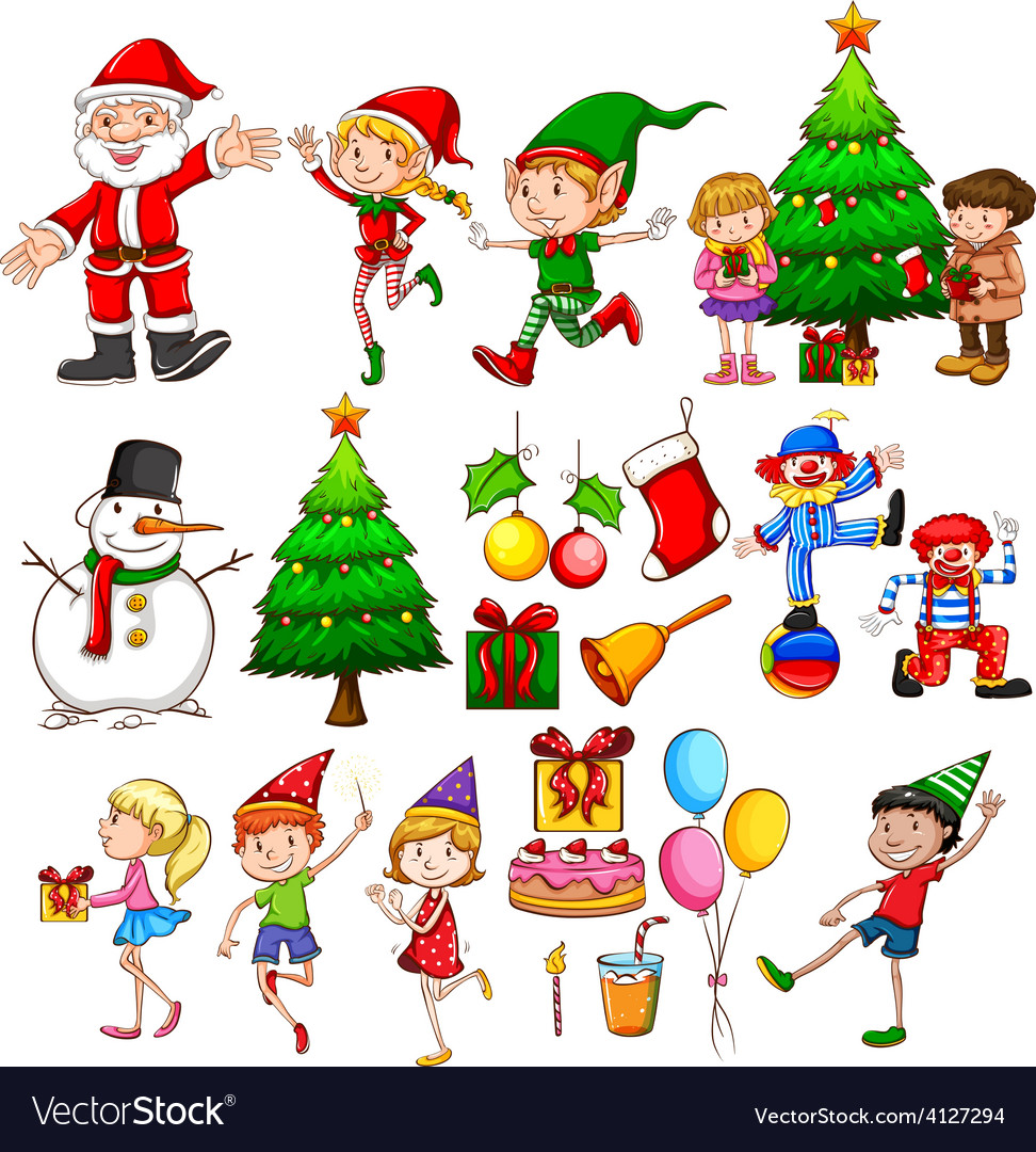 Christmas Party Scene
