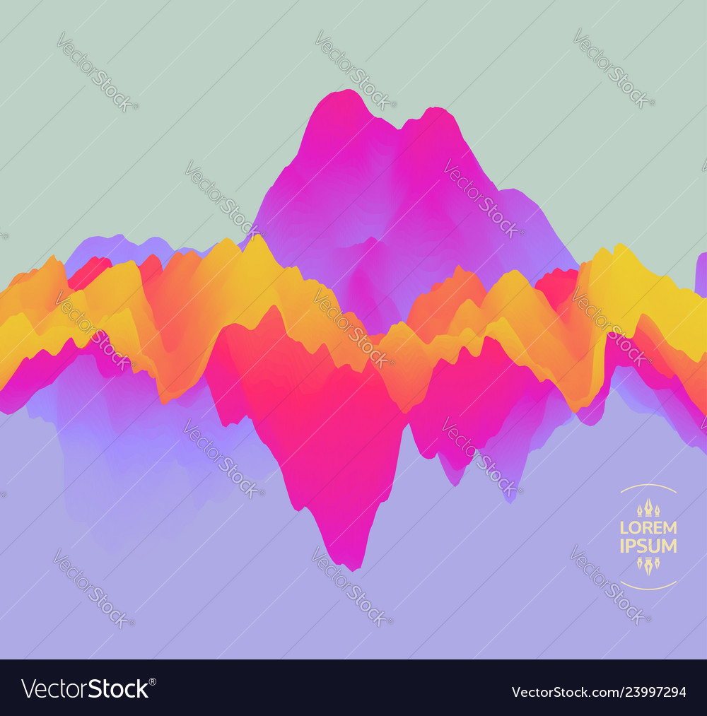 Colorful abstract background dynamic effect vector image Colorful abstract background dynamic effect