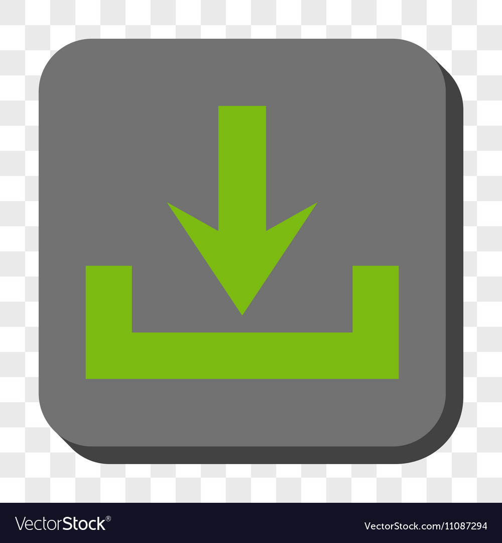 Downloads rounded square button