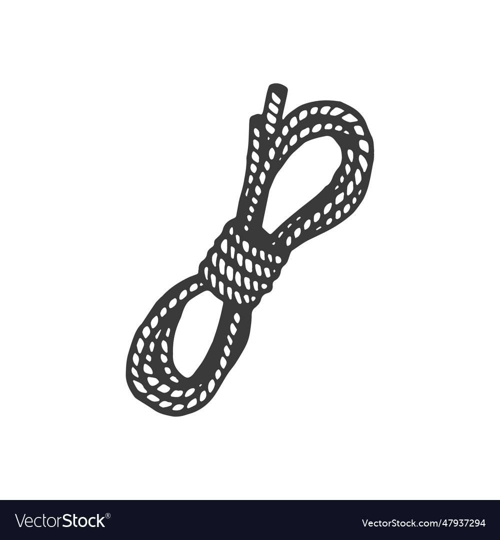 Rope handdrawn element