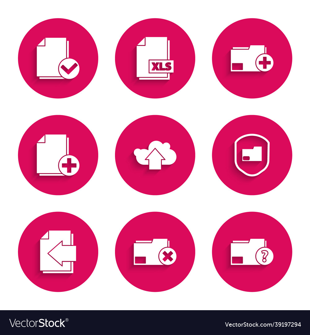 Cloud Upload löschen Ordner unbekanntes Dokument vector image Cloud Upload löschen Ordner unbekanntes Dokument