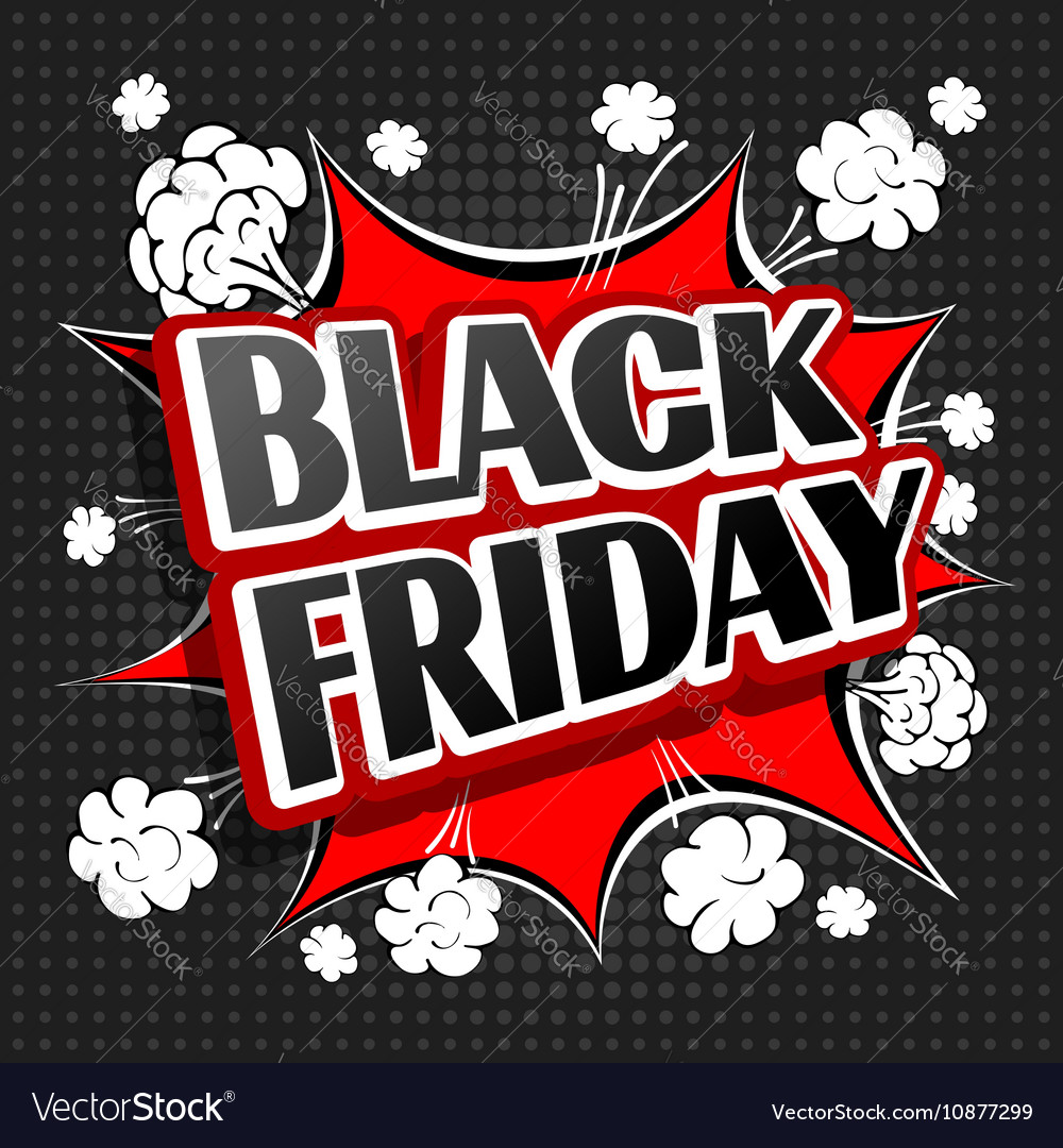 Black Friday Sale Royalty Free Vector Image - VectorStock