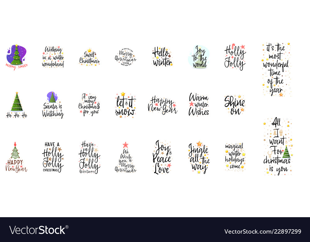 Merry Christmas & New Year Slogans