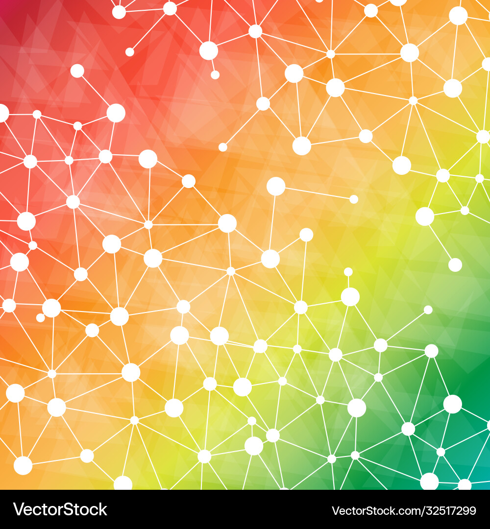 Molecules background eps 10 Royalty Free Vector Image