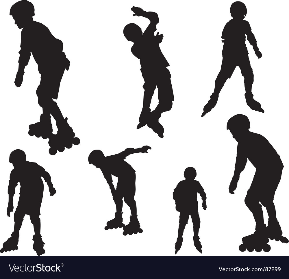 Rollerblade Silhouettes - People & Motion