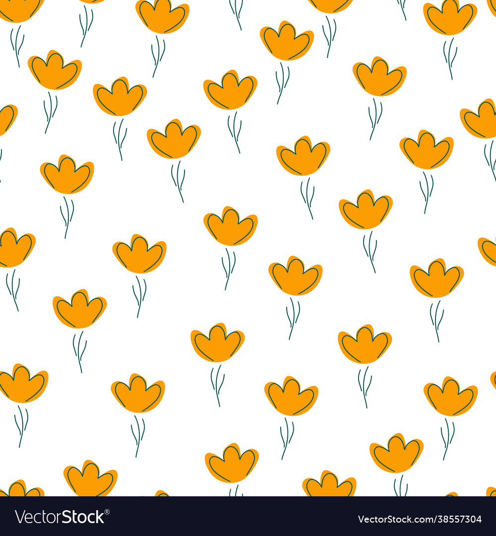 Isolated seamless pattern with little random vector image Isolated seamless pattern with little random