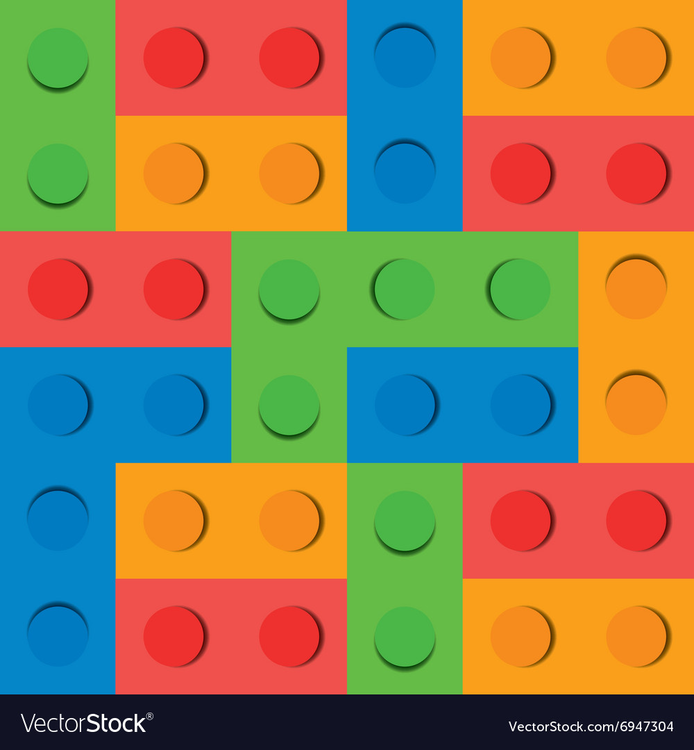 Puzzle block background pattern
