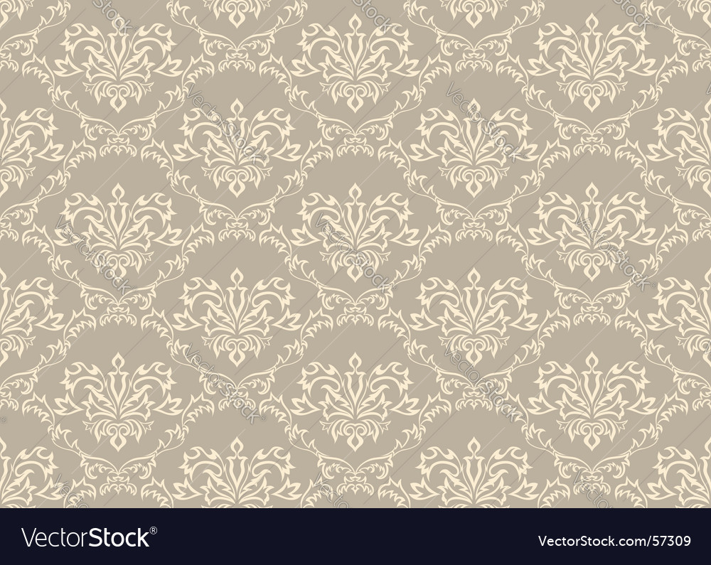 Damask background Royalty Free Vector Image - VectorStock