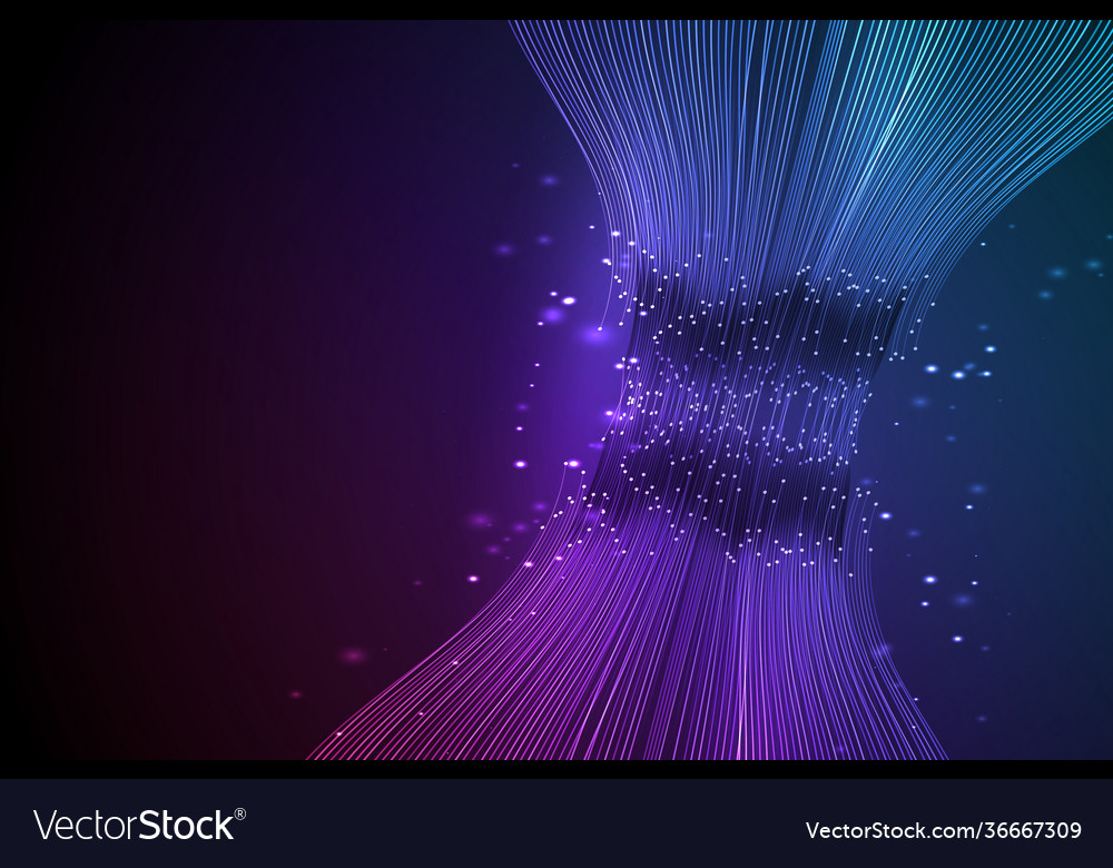 Data connection speed line vector image Data connection speed line