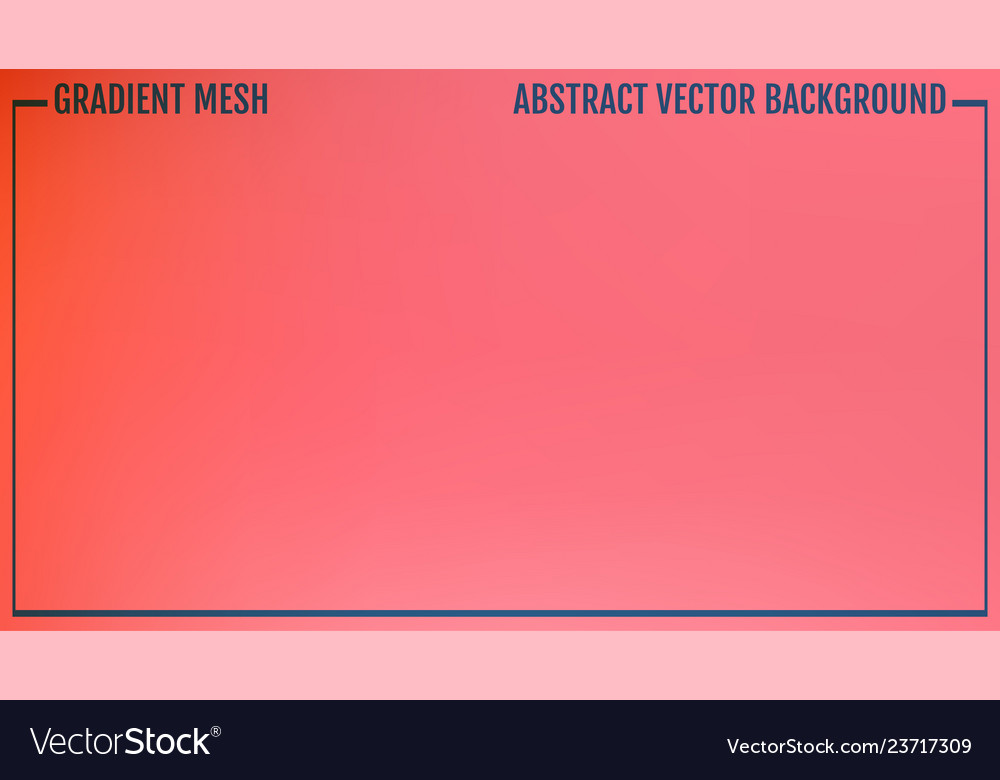 Gradient mesh abstract background modern screen vector image Gradient mesh abstract background modern screen