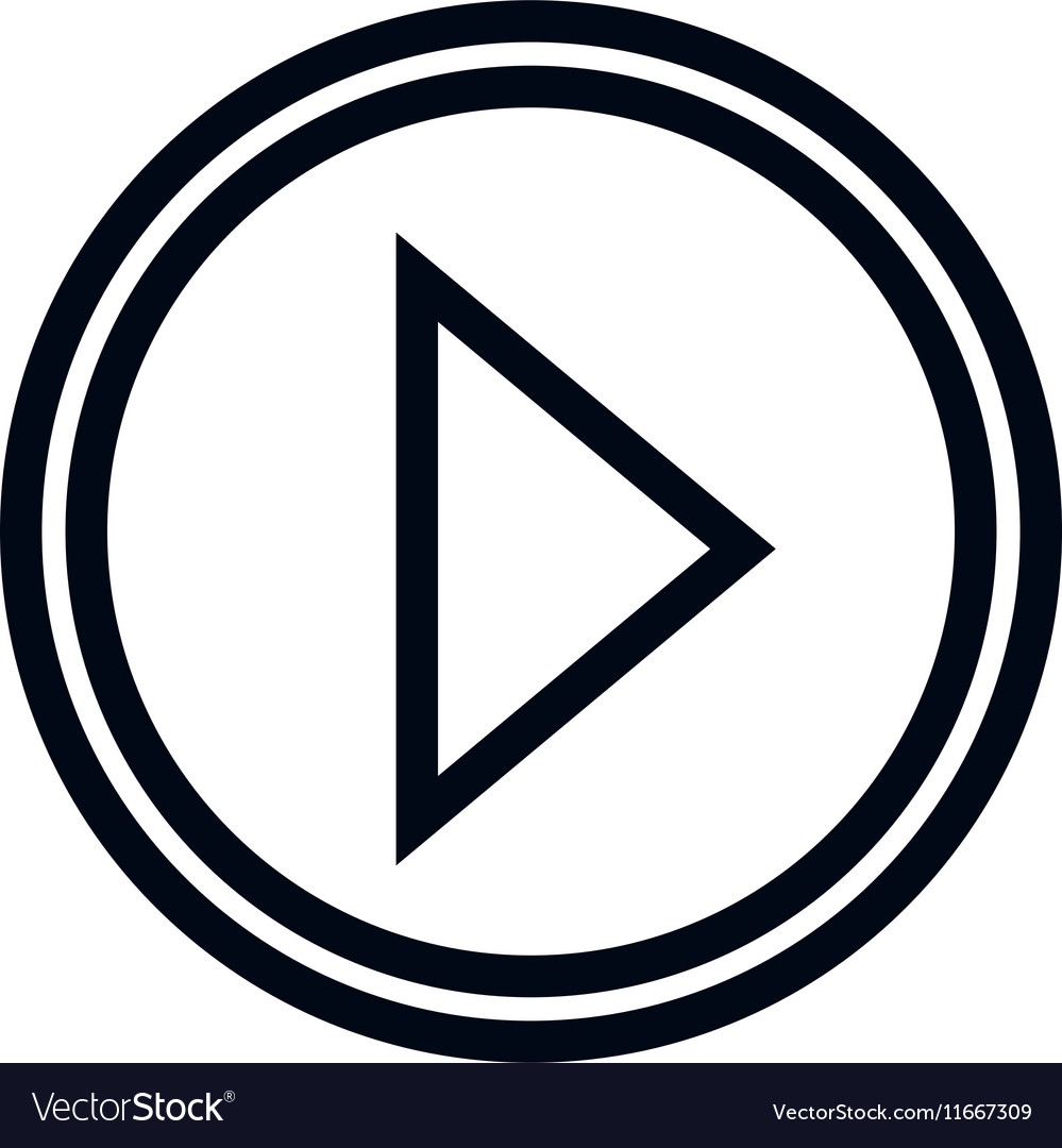 Media Player isolierte Symbol