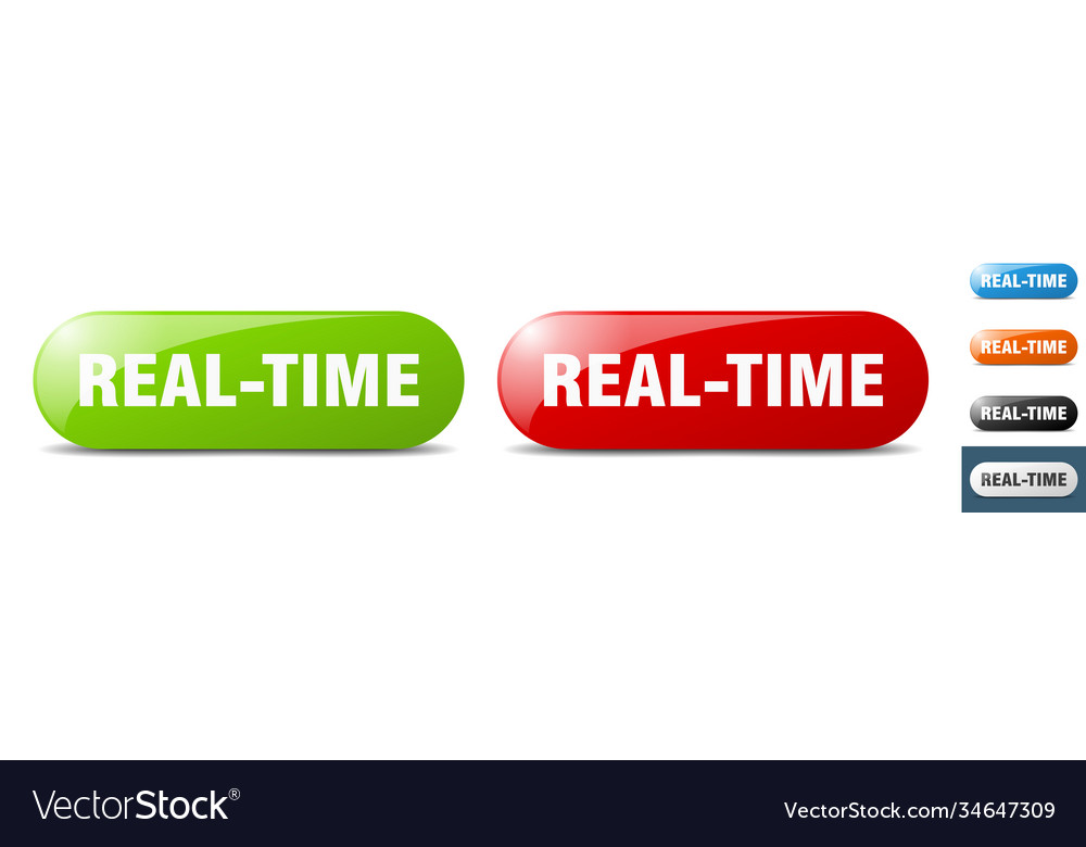 Real-time button key sign push set