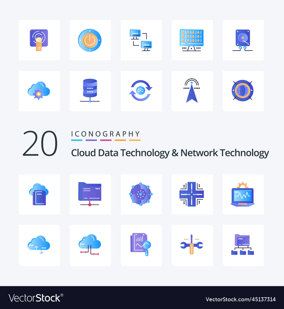 20 cloud data technology and network